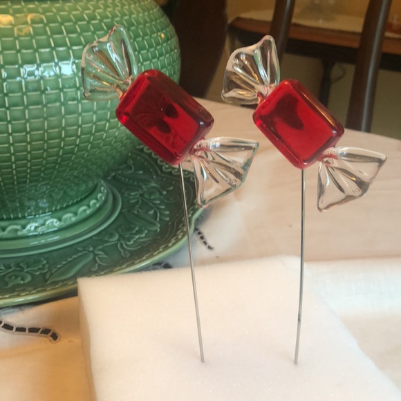 VTG Glass Candy Picks - Picture 5 of 6